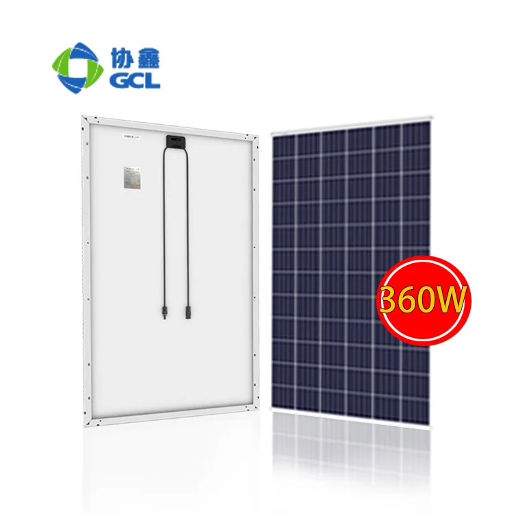 GCL 325w 330w 335w 340w 345w 350w 355w 360w solar china supplier 350w mono solar panels with CE TUV Certificate