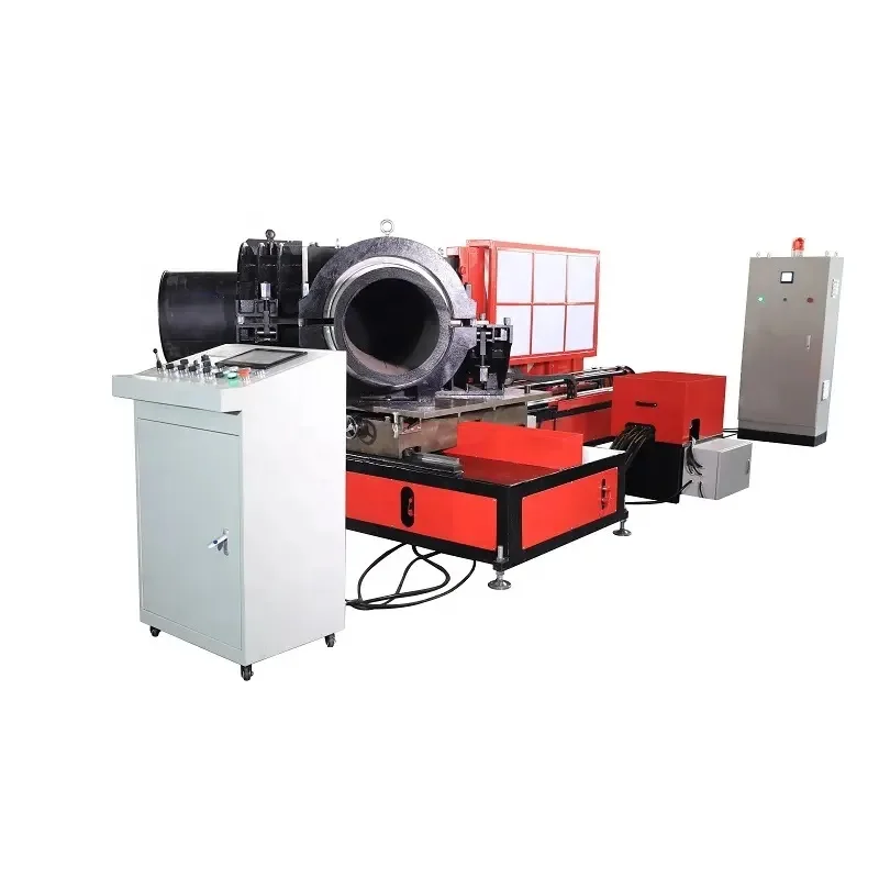 800-500 automatic plastic pipe fitting butt fusion welding machine pe pipe fitting making machine pp hdpe pipe welder