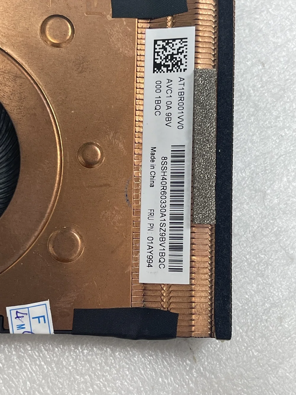 New Genuine FH for Lenovo ThinkPad T490s Cooling Fan and Heatsink 01AY994 01AY995