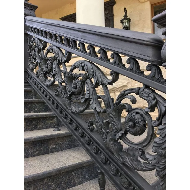 Wrought iron railing modern iron railing designs metal handrail stairs railing staircase handrail