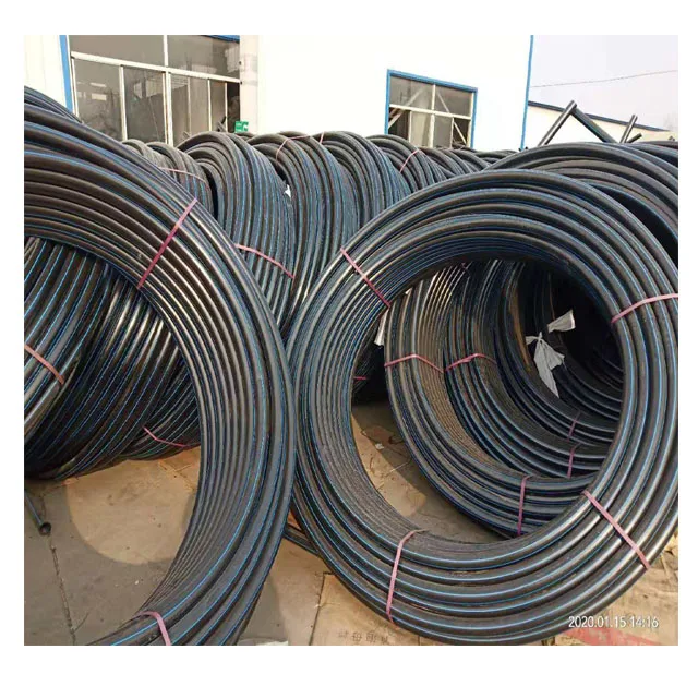 Underground Fiber Cable HDPE Microduct 2 ways 14/10 mm With PE Sheath 1.2mm For Telecom Cable Blowing Project