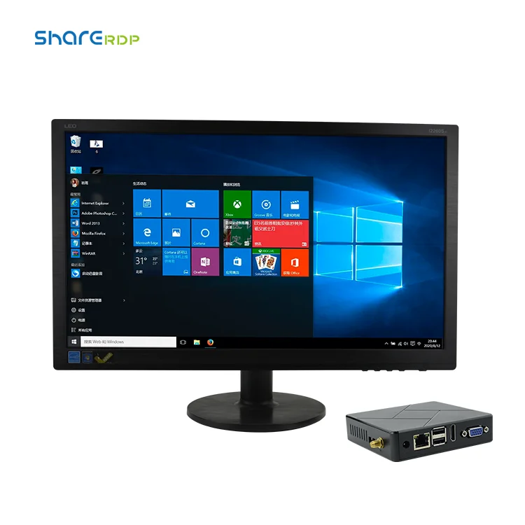Sharerdp Cloud Terminal RDP 8.1 RAM Mini PC Station Thin Client PC With WIFI  For Digital Signage School Office