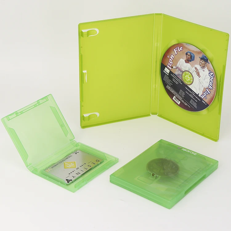 YUZMEI Plastic XBOX 360 2-CD 1-CD Box XBOX ONE Game Case PSP UMD PS2 3 4 5 Game Case Wii N64 DS 3DS Game Case For Sony