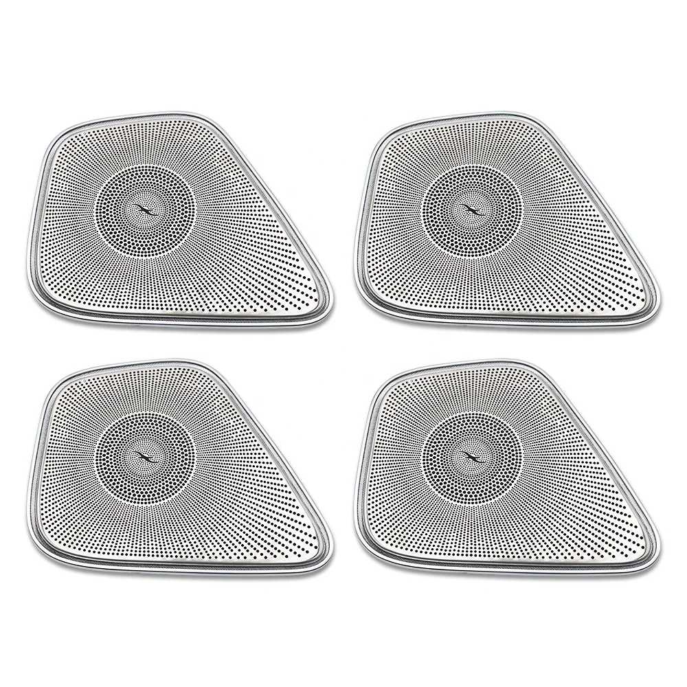 Car Accessories Speaker Midrange Horn Cover Atmosphere Lights Illuminate 64 Color Ambient Light For Mercedes-benz W177 W118