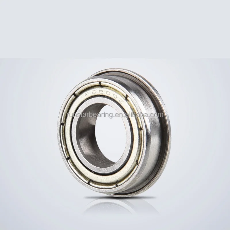 High Precision Small Deep Groove Ball Bearing with flange F6901ZZ 12*24*6mm Flanged Ball Bearing Manufacturer
