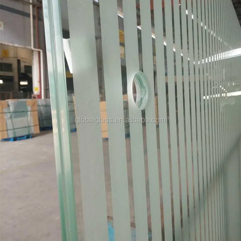Flat and curved custom tempered laminated glass with PVB SGP EVA thick 4+4mm 5+5mm 6+6mm 8+8mm 10+10mm 12+12mm