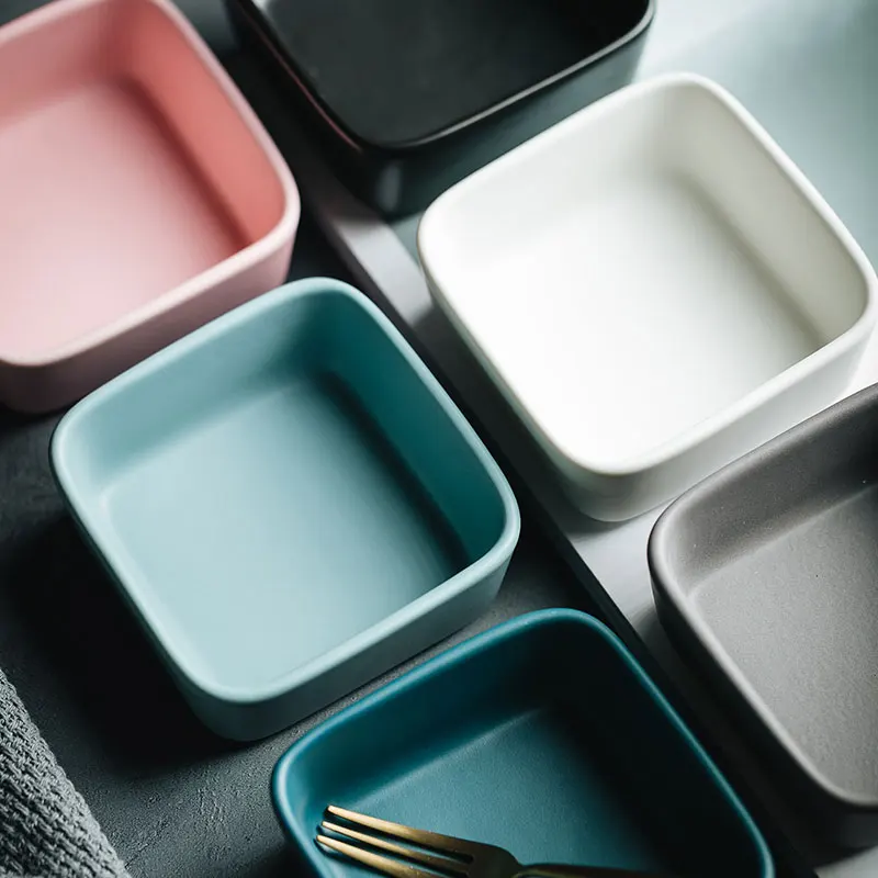 
Jade-cer snake small plate dish ceramic candy dish pink white green porcelain sauce plate 