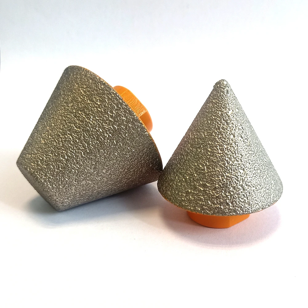 Diamond Countersink Tools Vacuum Brazed Beveling Chamfer Bits for Holes