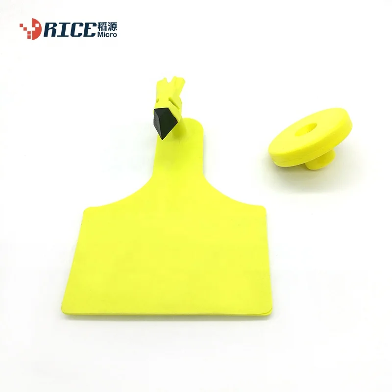 Livestock management animal rfid tracking chips ear tags cattle sheep pig cow goat ear tag