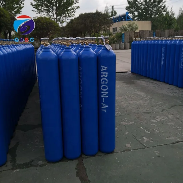QDBG заводская цена стандартная аргоновая баллон с аргоном рабочим давлением 150 бар 200 300 350