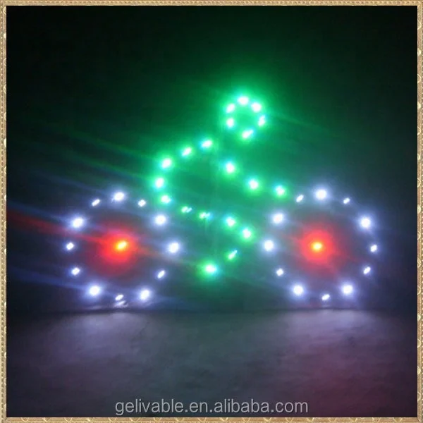 Chinese nylon led light kite from the kite factory