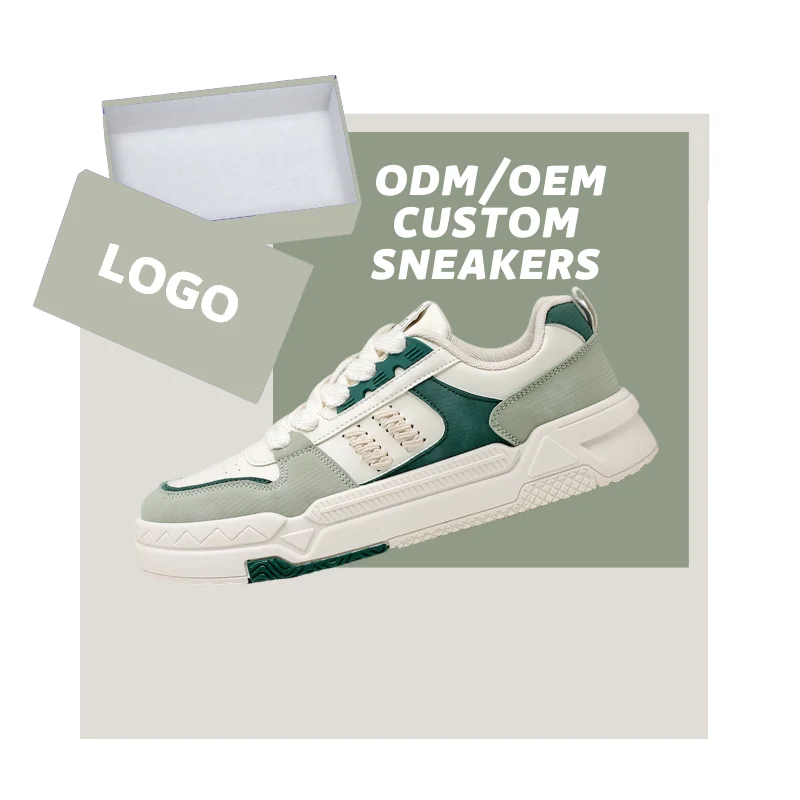 Minimum Order Quantity Sports Shoes 2024 Custom New Genuine Leather