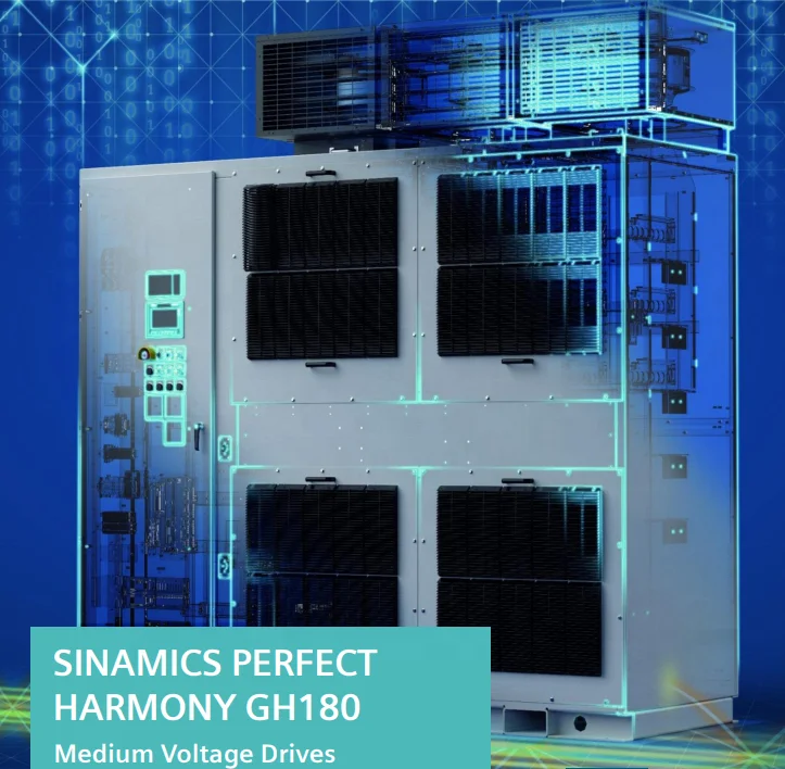 siemens  SINAMICS PERFECT  HARMONY GH180 Medium Voltage Drives