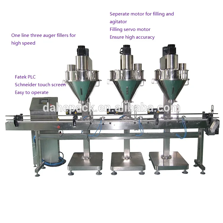 Automatic fruit powder filling machine mixed powder filling machine