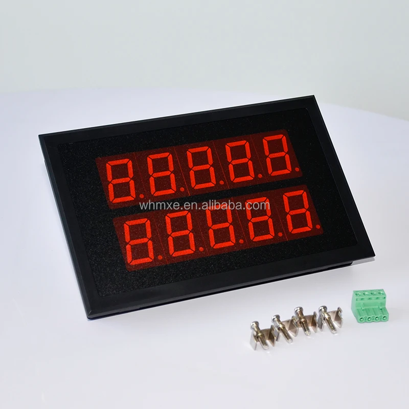 Modbus Protocol 1.2 Inch 5 Digit Digital 7 Segment Dual Row LED Display Module