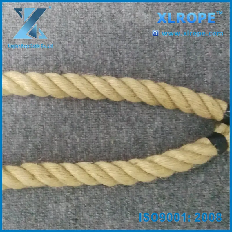 Wholesale twisted natural manila sisal hemp rope for mooring and fishing