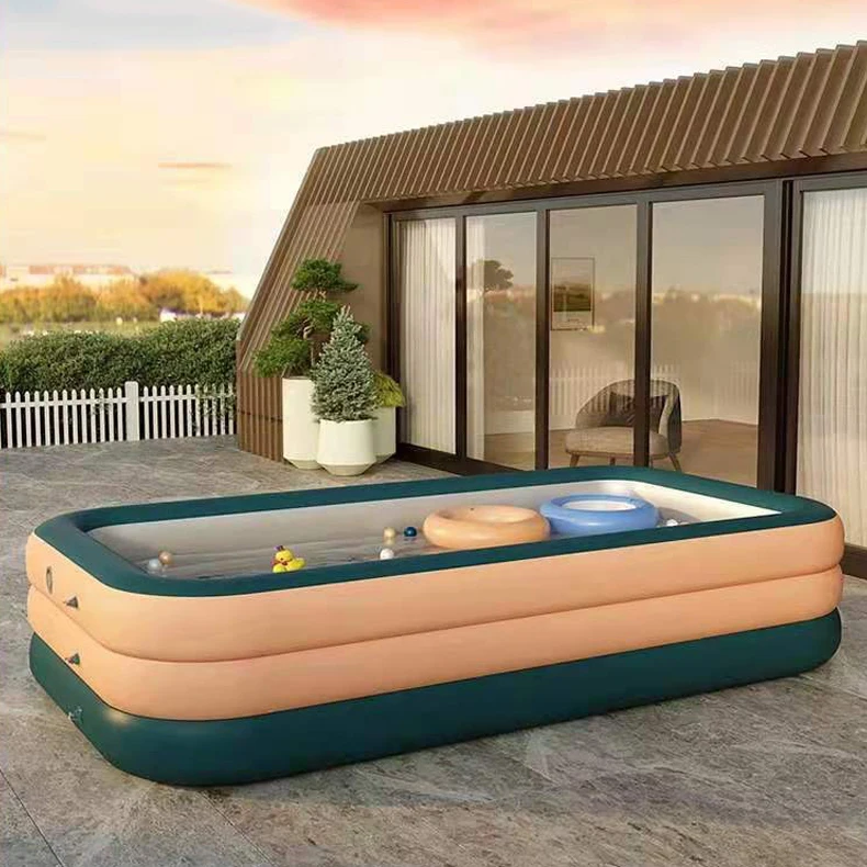 Portable Children Self Custom Water Swimming Family Outdoor Large Deep Kids Adult Inflatable Pool