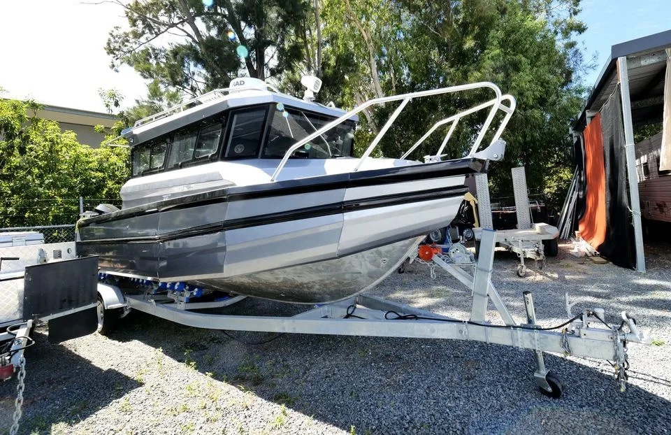 Китайская лодка Easy craft 7 5 м 25ft алюминиевая рыболовная понтонная каюта крейсер
