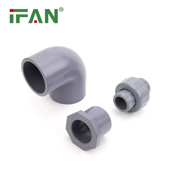 Фитинги IFAN F441M SCH80 оптовая продажа фитинги CPVC 1/2 '-4' для труб по индивидуальному заказу