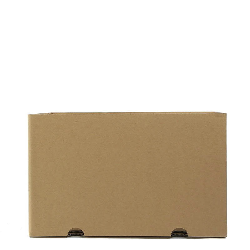 Customized delicate fruit box foldable corrugated packaging box cherry banana blueberry shipping box