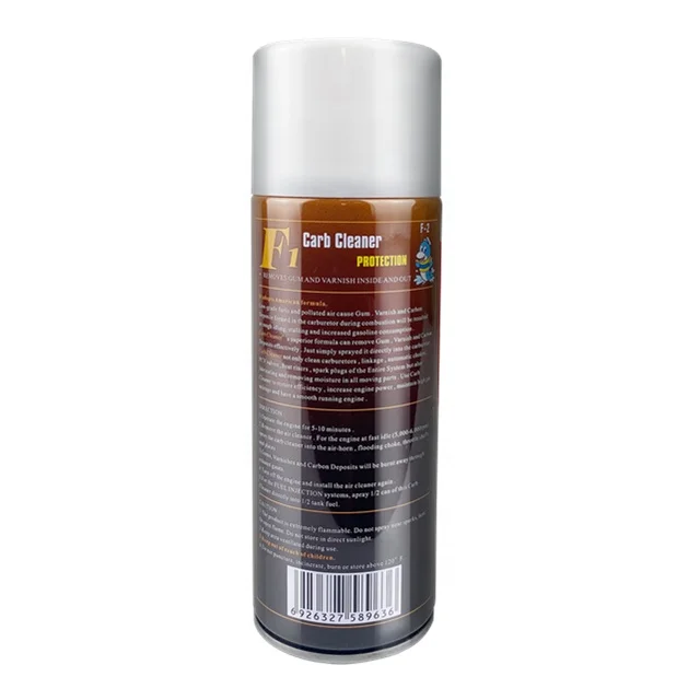 F1 450ml carburetor cleaner for carb cleaning