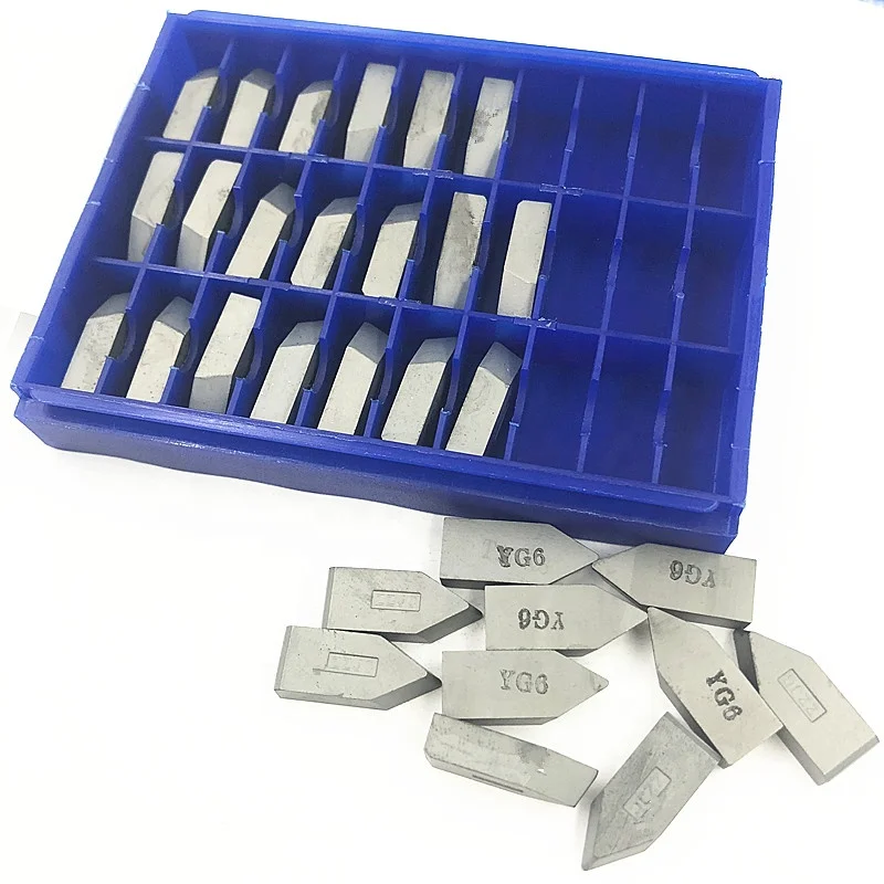 YG6 C120 tungsten carbide insert,cemented carbide brazed tip,carbide welding insert
