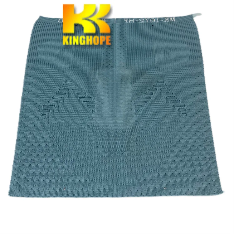 Custom Semi Finished Eco Friendly Recycled Fly Knitted  textile Sock Shoes Uppers ladies shoes upper material