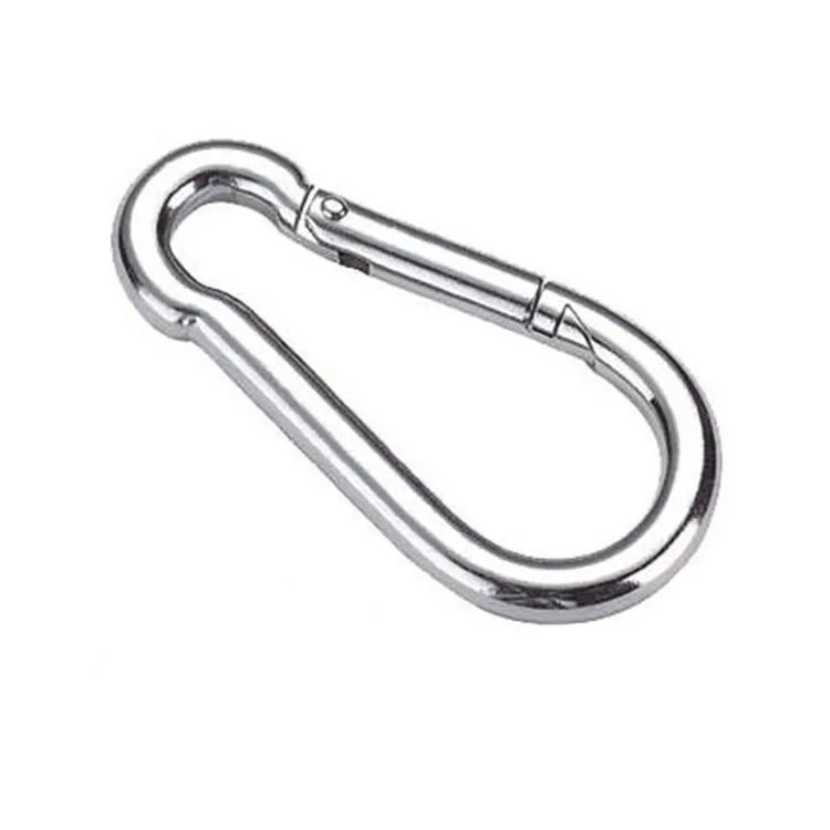 8# the hook galvanized high quality metal carabiner steel snap hook