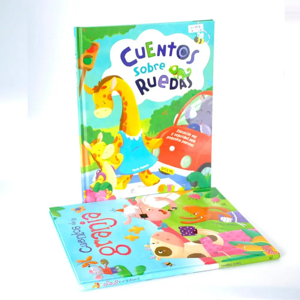 Пользовательские раскраски мультфильм книга твердый переплет книга пространство путешествия книга печать и переплет