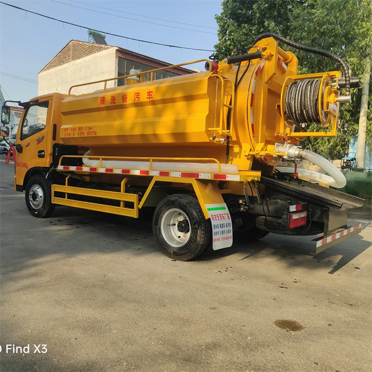 Sewage Pumping Water Truck, Septic tank Excrement Truck, Farm Manure Pumping Truck