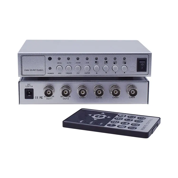 High Quality HD four-way video converter video cable splitter screen splitter