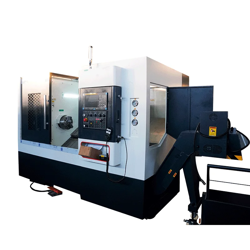 Hot tck56 tck63 China Slant bed CNC Lathe Machine Machining Turing Milling Plastic Part CNC Lathe