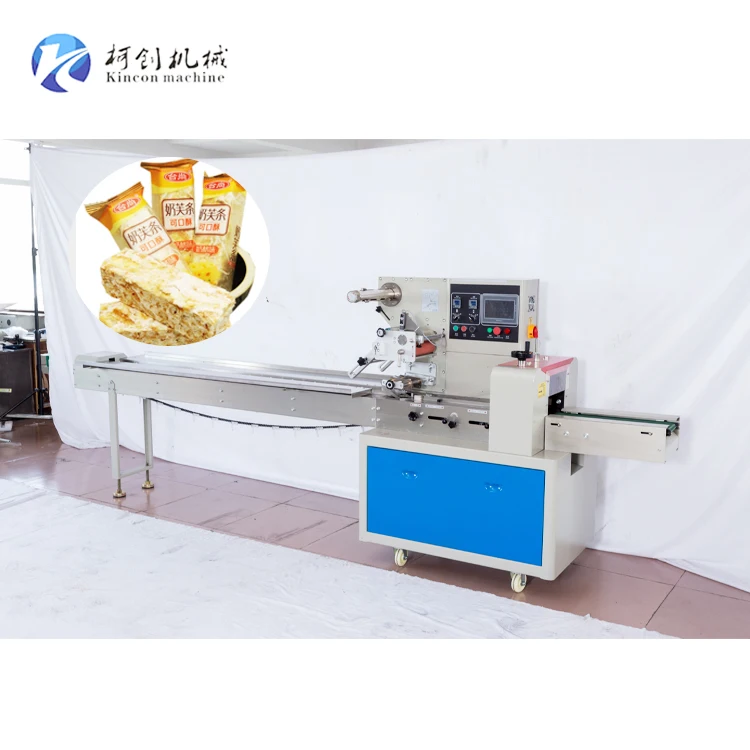 Horizontal low cost  Butter Block Wrapping Cheese Pouch Apple Packing Machine for Packagine