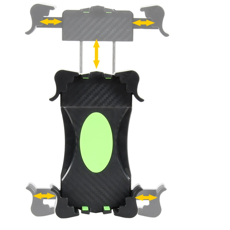 Factory wholesale handy halterung anti shake 360 degree rotation motorbike bracket mobile phone holder charging