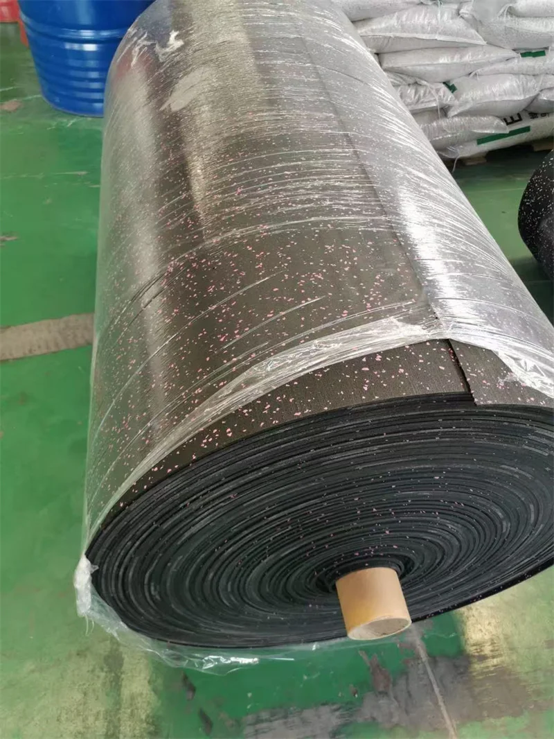 Cheap EPDM rubber Fitness Gym Rubber Flooring Rolls Tiles Sports Rubber Mat Fitness Floor