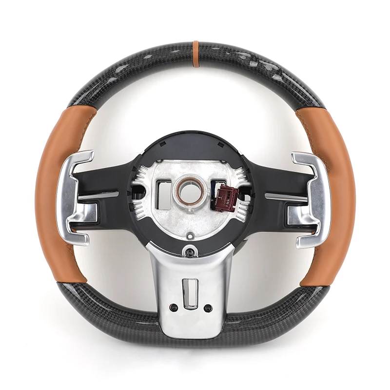 2024 Volant Lenkrad Carbon Steering Wheel for Mercedes Benz W205 W207 CLS W218 W217 C217 X217 W124 GLB C55 C63s C63 AMG Lenkrad