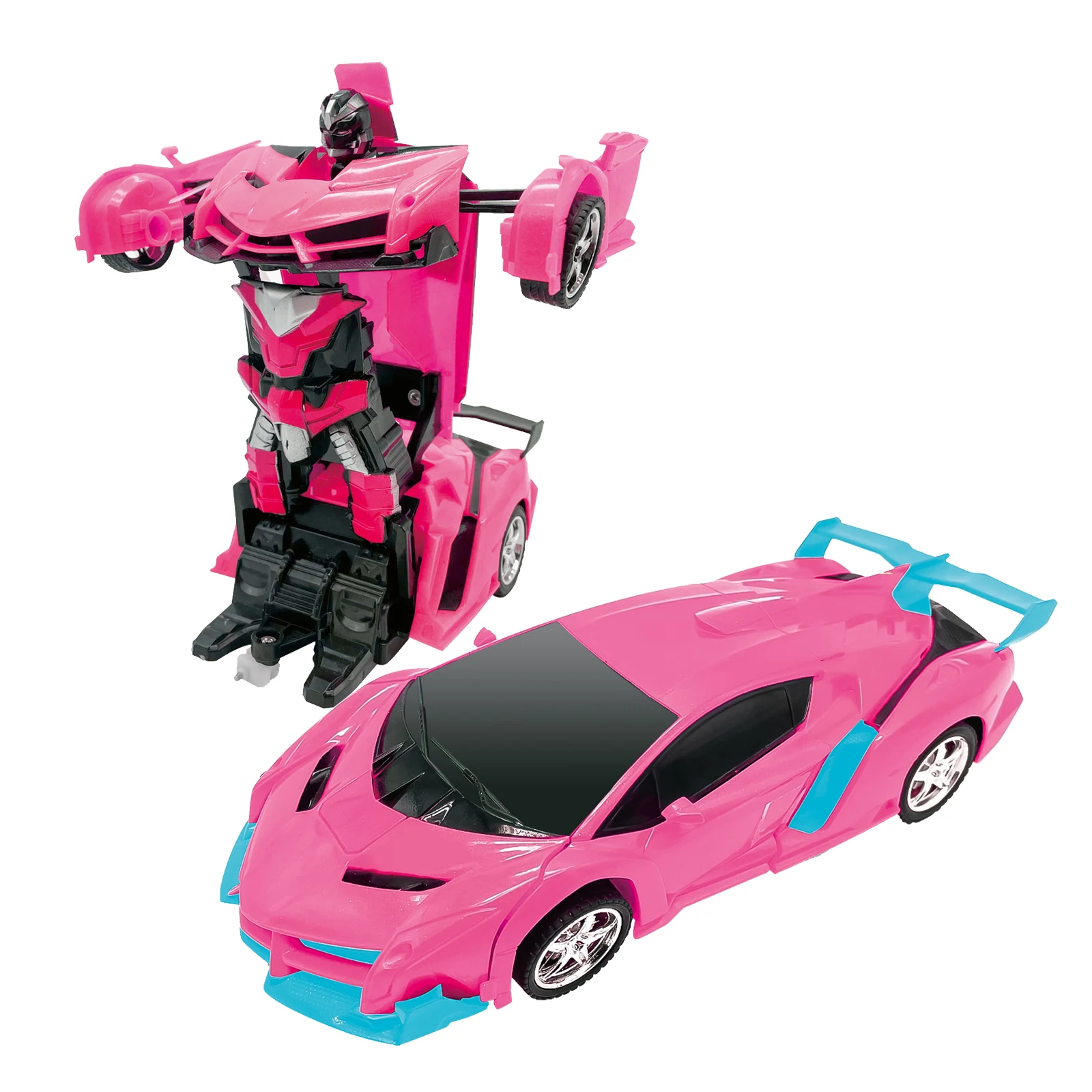 YongnKids Purple robot remote control Robot Car 2 in 1 Induction Vehicle 360 degree