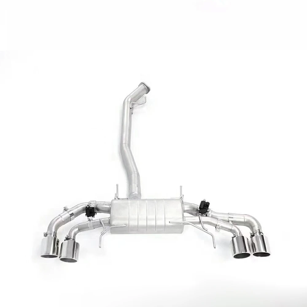 Performance stainless steel valvetronic exhaust catback system for Nissan GTR R35