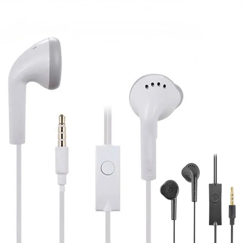 Low Price 3.5mm Jack headphone in ear Stereo handsfree headsets for samsung S5830 Y9 YL YS earphone With Mic