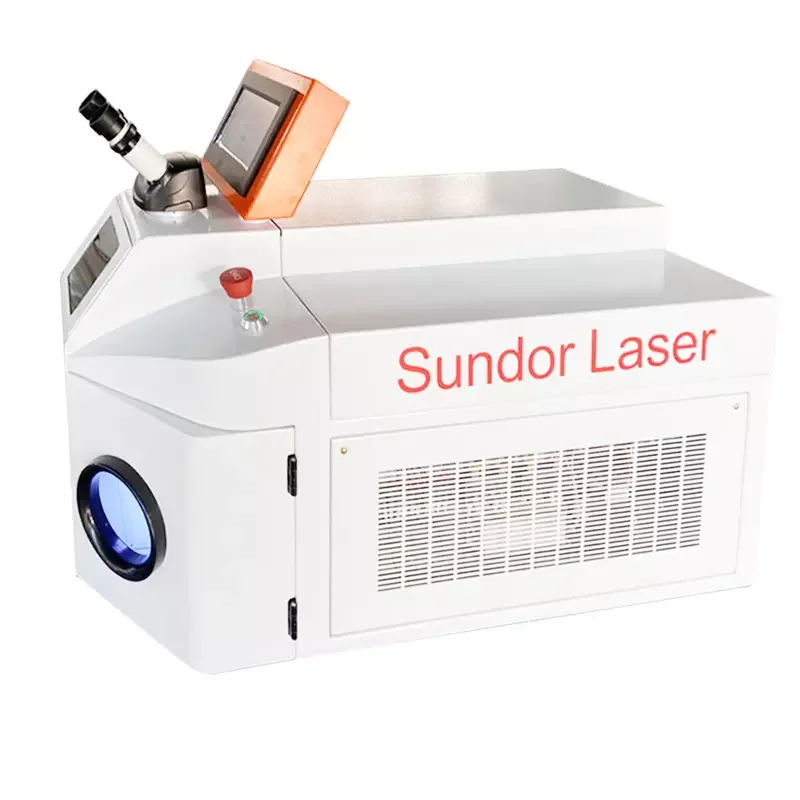 200w Yag Gold Silver Jewelry Repair Tabletop Laser Welder Spot Welding Machine