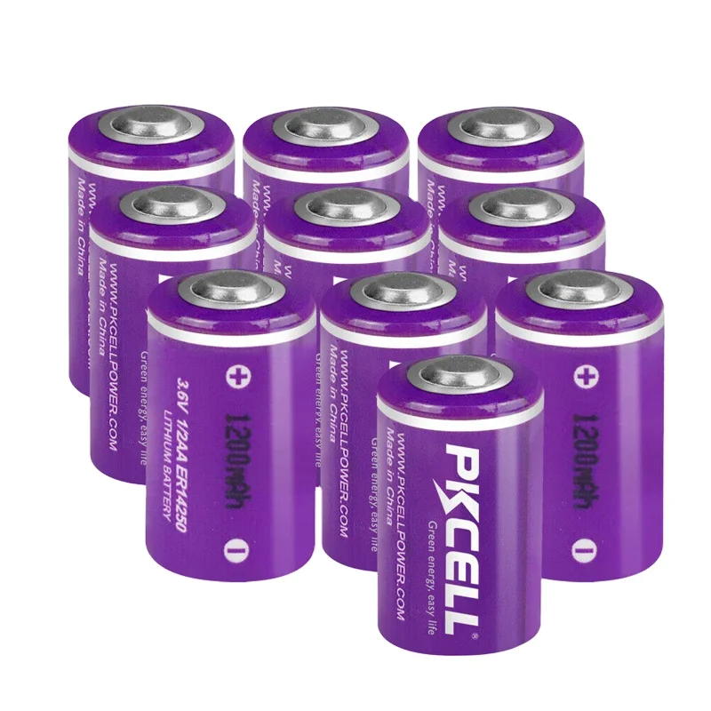 Hot Selling 3.6V er14250 1/2 AA Primary Battery 1200mAh for Internet of Things lithium battery