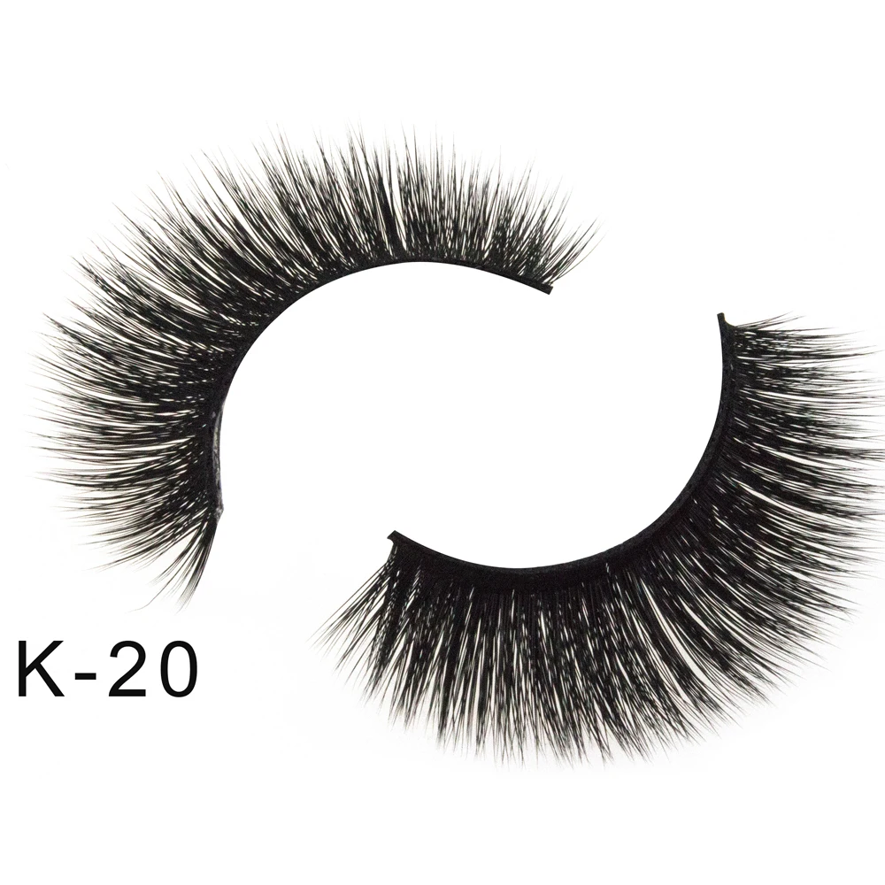 Crown Lashes Eyelash producer 100% hand made 3d silk lashes