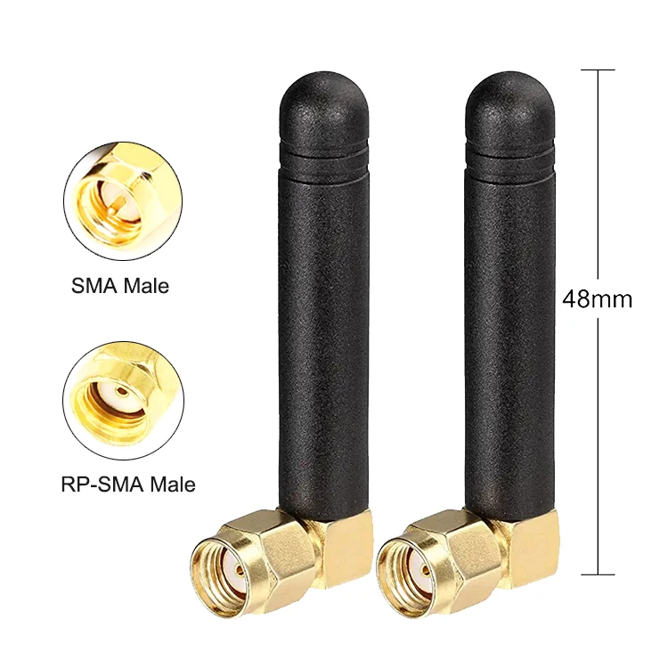 communication antenna lte gsm 4g external omni directional 5cm router antenna 2.4g wifi dual band dipole communication antenna