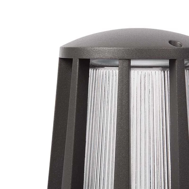  Modern Aluminum body outdoor backyard courtyard main gate waterproof LED garden path lawn pillar