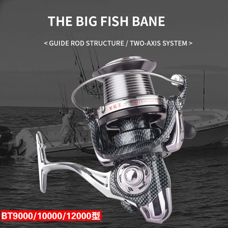 March Expo Strong Metal Spinning Reel 14+1 Max Drag 26-30kg Ship Carp Fishing Molinete Pesca Accesorios Mar Moulinet Peche
