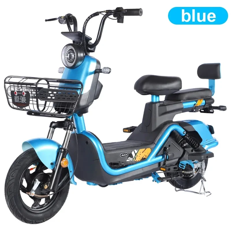 2 Wheels Electric Bike Scooter/Electric Moped With Pedals Motorcycle Electric Bicycle