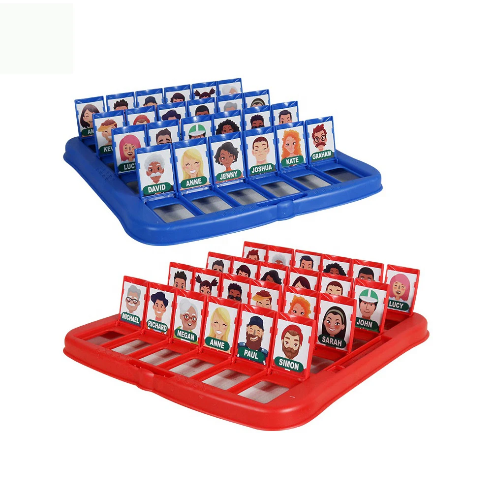 Fidget Early Education Board Game Educational Playing Family Party Classic Quick Questions Thinking Board Game Guess Who I Am