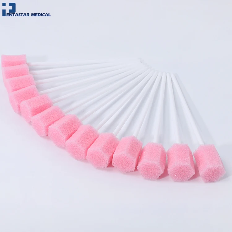 High Quality Oral Care Swabs for Mouth Cleaning  Disposable oral swab Medical oral sponge swab