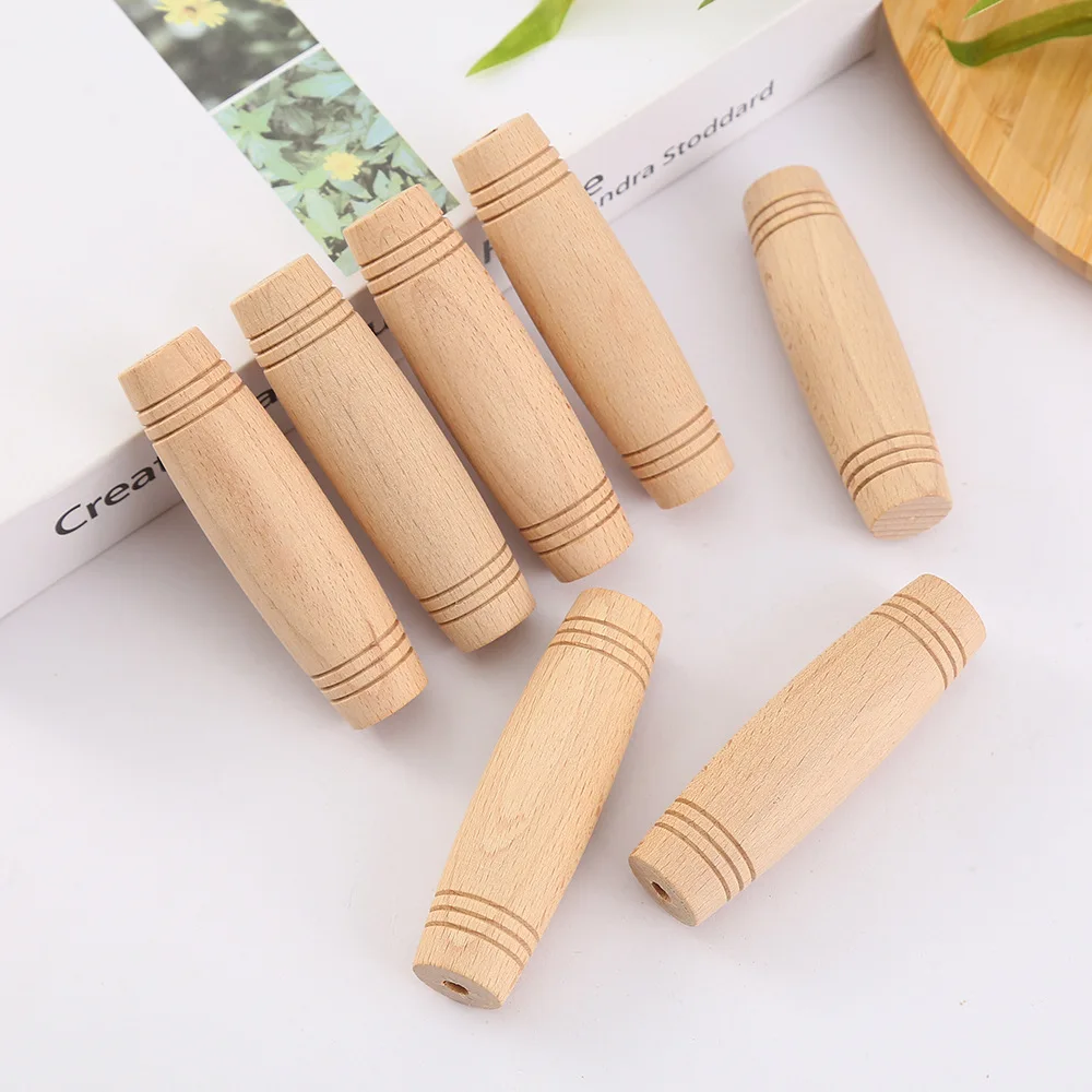 Beech wood bucket handle solid wooden handle 92x26mm