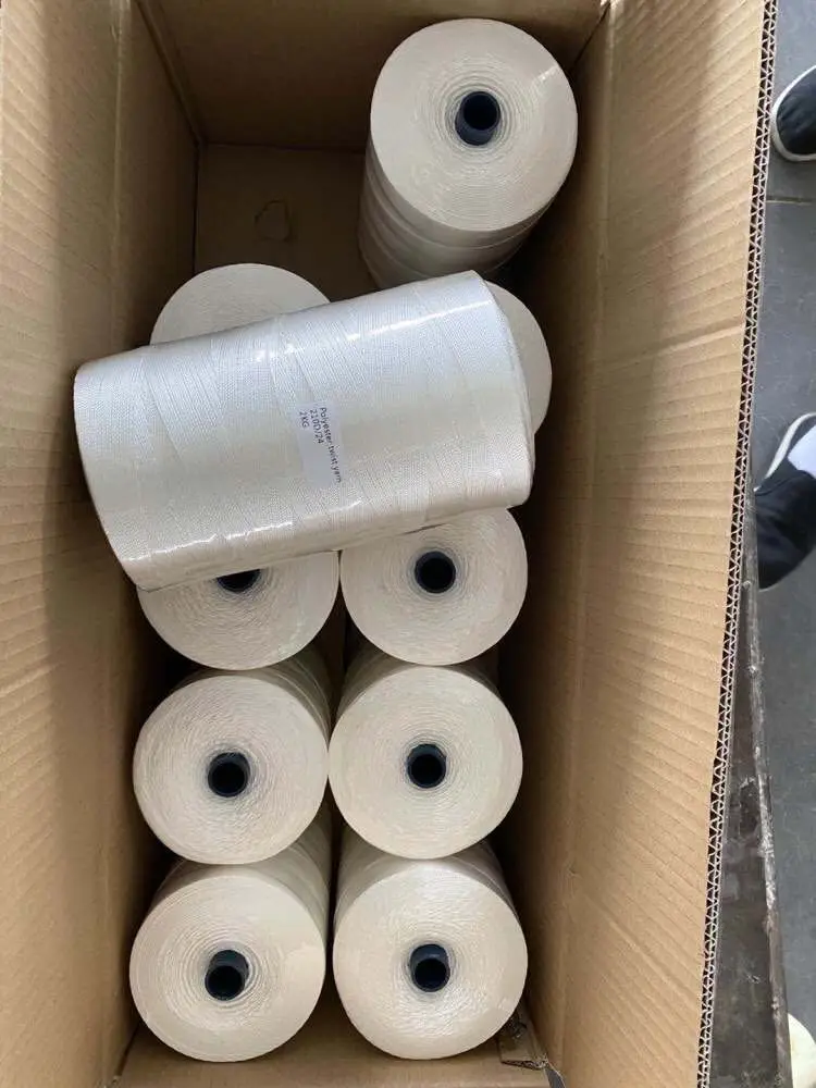 China Cheap Price 210D/2-150PLY Nylon Polyester Twines For Fishing Net plastic twine